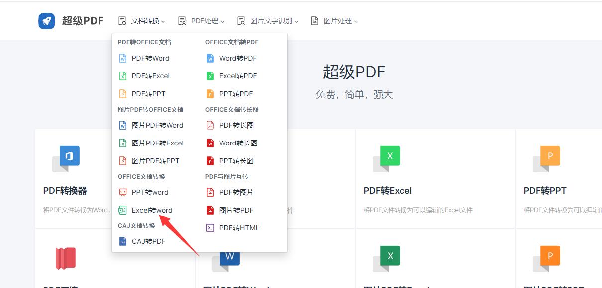 表格转文档